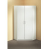 Armoire d'angle contemporaine Begonia