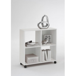 Etagère contemporaine mobile Cameron