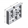 Etagère murale contemporaine Mathilde