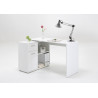 Bureau d'angle modulable contemporain Aliette