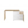 Bureau d'angle modulable contemporain Aliette