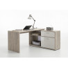 Bureau d'angle contemporain modulable Cheyenne