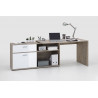 Bureau d'angle contemporain modulable Cheyenne