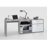 Bureau d'angle contemporain modulable Cheyenne