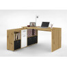 Bureau d'angle modulable contemporain Phénicia