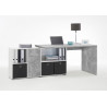 Bureau d'angle modulable contemporain Phénicia