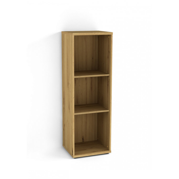 Etagère contemporaine H 124 cm chêne naturel Texas