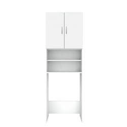Meuble de rangement sanitaire contemporain blanc Adenia