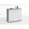 Meuble de rangement contemporain 120 cm Carole I