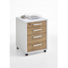 Caisson de bureau contemporain Macadamia