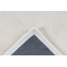 Tapis extra doux en polyester uni rectangle Emotion