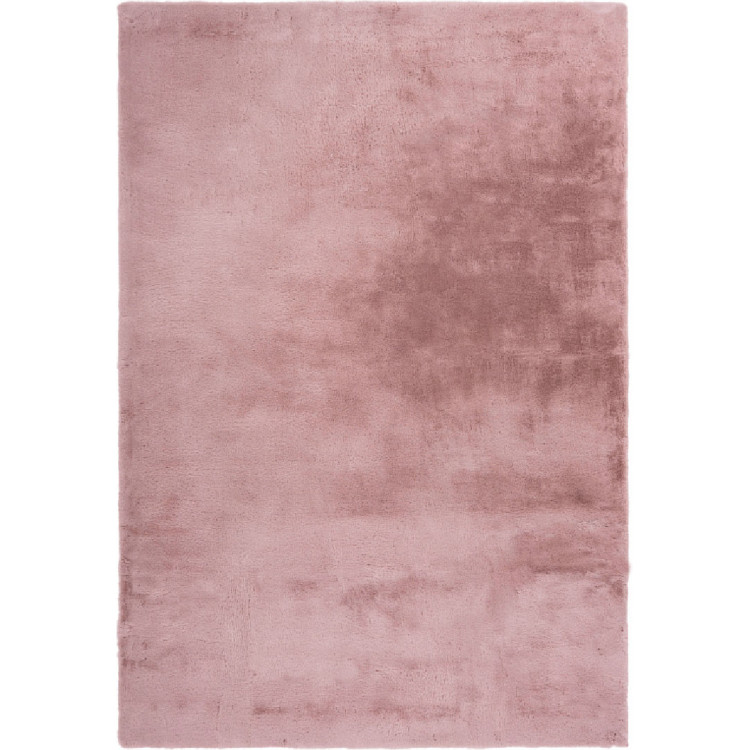 Tapis extra doux en polyester uni rectangle Emotion