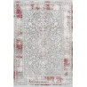 Tapis vintage ethnique avec franges doux pour salon Opera