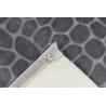 Tapis contemporain avec franges lavable en machine Greensboro