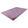 Tapis extra doux rectangle polyester uni Mistara