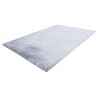 Tapis extra doux rectangle polyester uni Mistara