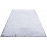 Tapis extra doux rectangle polyester uni Mistara