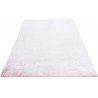 Tapis extra doux rectangle polyester uni Mistara