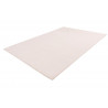 Tapis rectangle extra doux polyester uni Serena