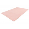 Tapis rectangle extra doux polyester uni Serena