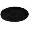 Tapis rond extra doux polyester uni Serena