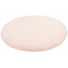 Tapis rond extra doux polyester uni Serena