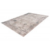 Tapis vintage avec effet 3D taupe rectangle Burundi