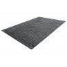 Tapis shaggy uni en polypropylène rectangle Alienor