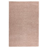 Tapis shaggy uni en polypropylène rectangle Alienor