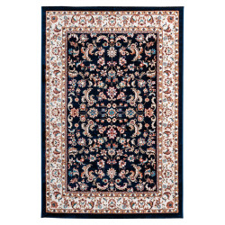 Tapis polyester style oriental rectangle à courtes mèches Azilal