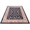 Tapis polyester style oriental rectangle à courtes mèches Azilal