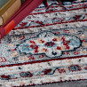 Tapis à courtes mèches style oriental rectangle Cemano