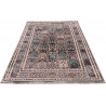 Tapis à courtes mèches style oriental rectangle Cemano