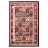 Tapis à courtes mèches style oriental rectangle Cemano