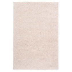 Tapis uni shaggy polyester rectangle intérieur Chiba