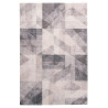 Tapis très doux scandinave graphique polyester Naphasita