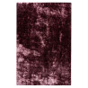 Tapis effet brillant shaggy uni polyester rectangle Timothee