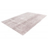 Tapis effet brillant shaggy uni polyester rectangle Timothee