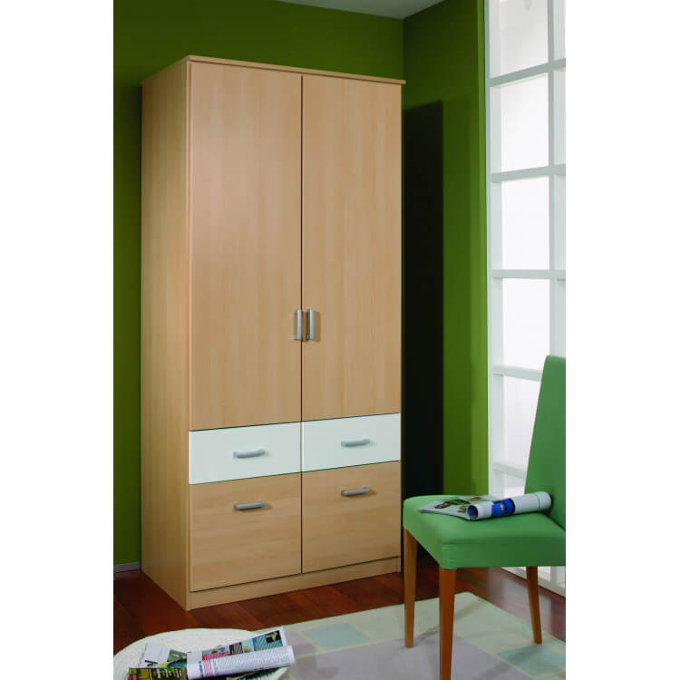 Armoire adulte 2 portes MARINA