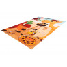 Tapis enfant rectangle polyester multicolore Siwa