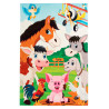 Tapis multicolore pour enfant rectangle Elliot