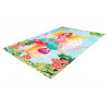 Tapis de chambre de fille multicolore polyester Mermaid