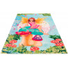 Tapis de chambre de fille multicolore polyester Mermaid