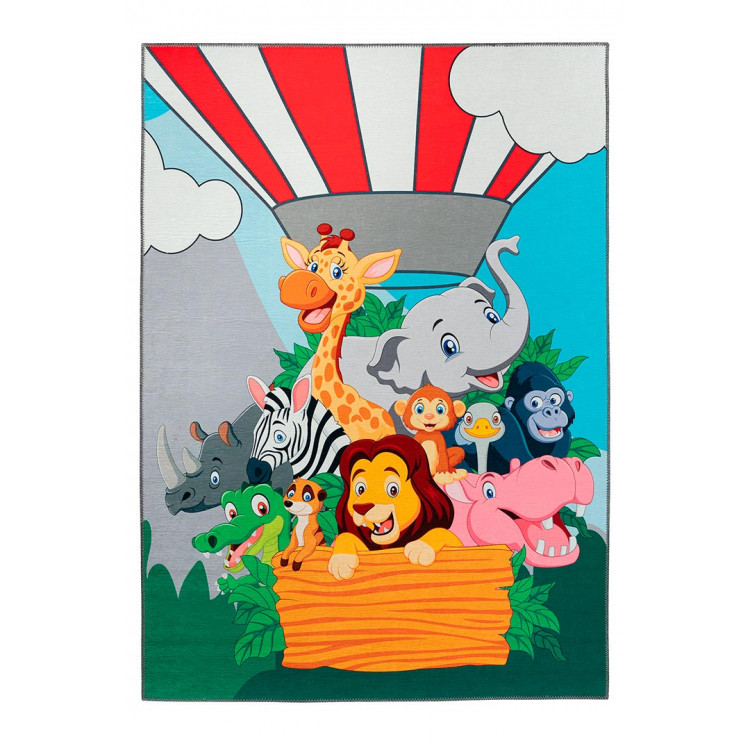 Tapis pour enfant polyester multicolore Balloon