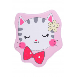 Tapis lavable en machine multicolore enfant Kitten