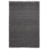 Tapis naturel en laine et viscose rectangle tissé main Tanguro