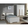 Armoire enfant contemporaine 166 cm Kentucky