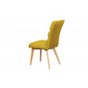 Chaise de salle à manger contemporaine en tissu (lot de 2) Nordica