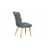 Chaise de salle à manger contemporaine en tissu (lot de 2) Nordica