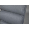 Chaise de salle à manger contemporaine en tissu (lot de 2) Nordica